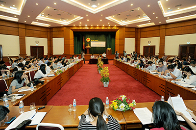 Toàn cảnh buổi họp báo thường kỳ của Bộ Tài chính